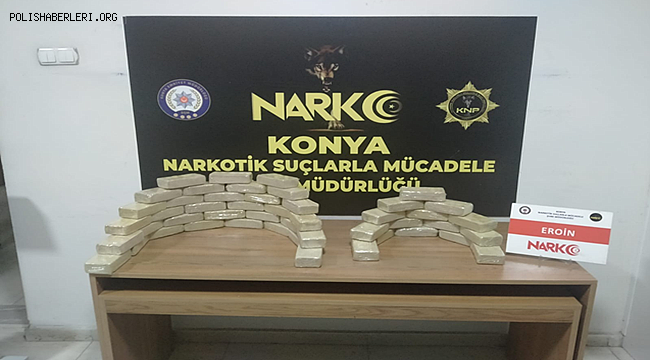 Validen ödül alan narkotik polisi 25 kilo eroinle tutuklandı 