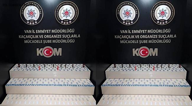 Van'da 2 bin 281 adet gümrük kaçağı tıbbi ilaç ele geçirildi 