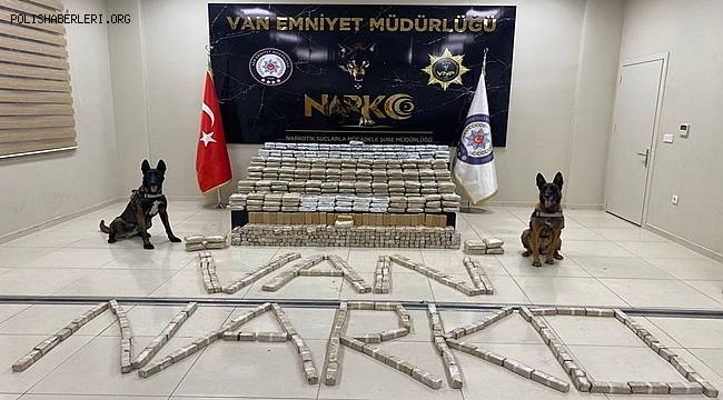 Van Narkotik Ekiplerinden Büyük Uyuşturucu Operasyonu