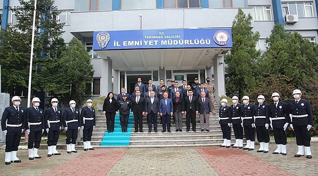 Emniyet Genel Müdürü Mehmet Aktaş Tekirdağ’da 