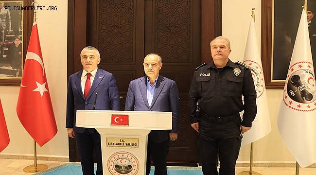 Emniyet Genel Müdürü Mehmet Aktaş Tekirdağ’da   