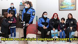 Emniyetten Polis olmak isteyen Oğuzhan'a ziyaret