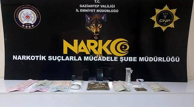 Gaziantep'te uyuşturucu satıcılarına operasyon, 22 şüpheli tutuklandı 