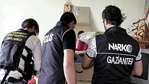 Gaziantep'teki uyuşturucu operasyonunda 7 zanlı gözaltına alındı 