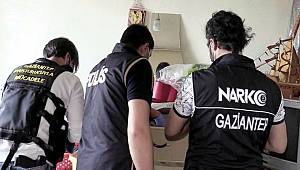 Gaziantep'teki uyuşturucu operasyonunda 7 zanlı gözaltına alındı