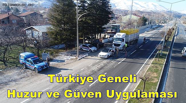 Malatya'da huzur ve güven uygulamasında jandarmaya yakalandılar