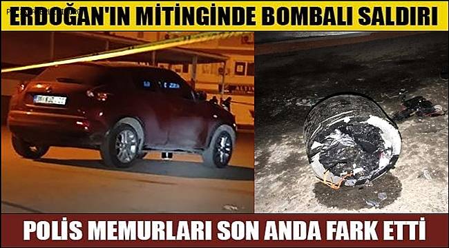 Mardin'de polisin aracının altına yerleştirilen EYP imha edildi