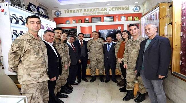 Mardin Jandarma Komutanlığı engelli vatandaşları unutmadı 