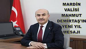 Mardin Valisi Mahmut Demirtaş'ın Yeni Yıl Mesajı