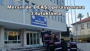 Mersin'de DEAŞ operasyonuna 3 tutuklama 