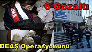 Mersin'de DEAŞ operasyonunda 6 şüpheli gözaltına alındı