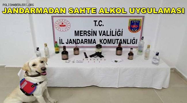 Mersin'de sahte alkol uygulaması
