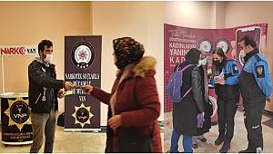 Van Polisi Vatandaşları Bilgilendirdi