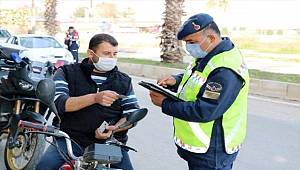 Adana'da trafik denetimlerinde 462 sürücüye 328 bin lira para cezası