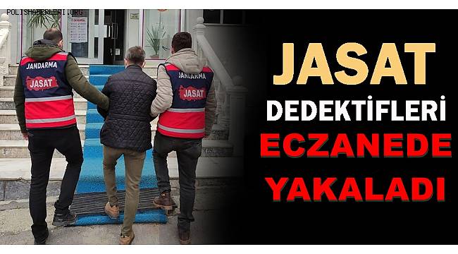 Alanya'da firari hükümlü kask ile girdiği eczanede yakalandı 