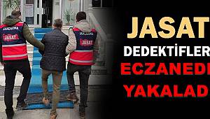 Alanya'da firari hükümlü kask ile girdiği eczanede yakalandı