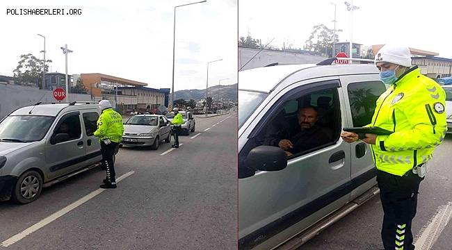 Antalya'da havadan ve karadan trafik denetiminde bin 117 sürücüye ceza