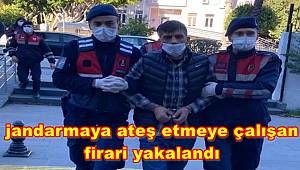 Antalya'da jandarmaya ateş etmeye çalışan firari yakalandı