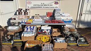 Antalya'da uyuşturucu ve kaçak tütün operasyonunda bir kişi yakalandı