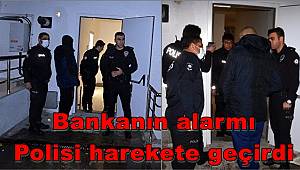 Avcılar’da bankanın alarmı polisi harekete geçirdi