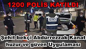 Batman'da 1200 polisle