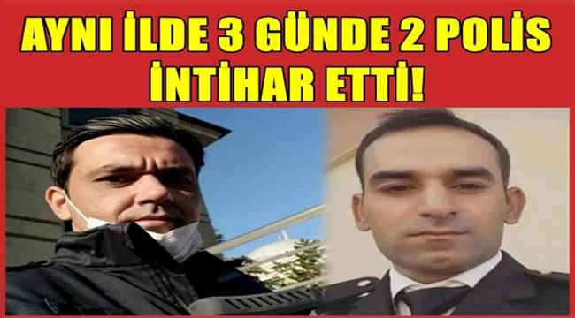Eskişehir'de 3 günde iki polis memuru intihar etti