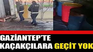 Gaziantep'te bin 800 litre kaçak akaryakıt ele geçirildi