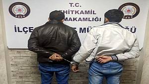Gaziantep'te sıhhi tesisat malzemesi çalan 2 şüpheli yakalandı 