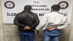 Gaziantep'te sıhhi tesisat malzemesi çalan 2 şüpheli yakalandı