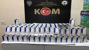 Hatay'da 390 paket kaçak sigara ele geçirildi 