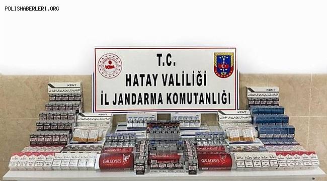 Hatay'da 6 bin 510 paket kaçak sigara ele geçirildi 
