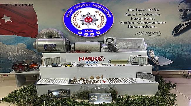 Hatay'da tarihi eser ve uyuşturucu operasyonunda bir şüpheli yakalandı