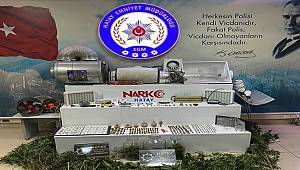 Hatay'da tarihi eser ve uyuşturucu operasyonunda bir şüpheli yakalandı