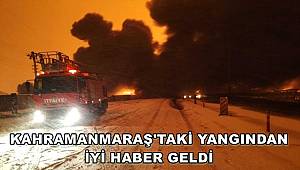 Kahramanmaraş'taki petrol boru hattındaki yangın tamamen söndürüldü 