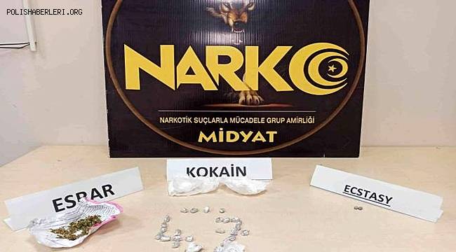 Mardin'de uyuşturucu ticareti yapan 1 kişi yakalandı
