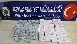 Mersin'de 3.5 milyon liralık sahte dolar ve Türk Lirası ele geçirildi