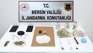 Mersin'de uyuşturucu operasyonunda 3 gözaltı