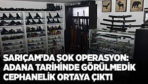  Sarıçam’da şok operasyon, Adana tarihinde görülmedik cephanelik ortaya çıktı 
