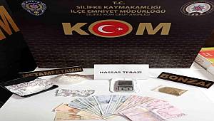 Silifke'de uyuşturucu ile birlikte yakalanan şüpheli tutuklandı