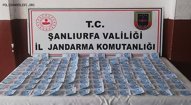 Viranşehir'de 122 adet sahte 100 liralık banknot ele geçirildi 