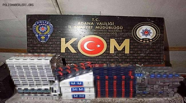 Adana'da kaçakçılık operasyonu 8 gözaltı