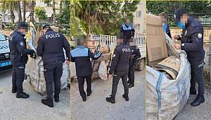Emniyet Mersin'de son 3 ayda 238 Çöp Toplayıcısının Çek Çek'ine El Koydu