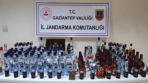 Gaziantep’te 135 litre sahte alkol ele geçirildi