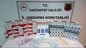 Gaziantep’te bin 850 paket kaçak sigara ele geçirildi