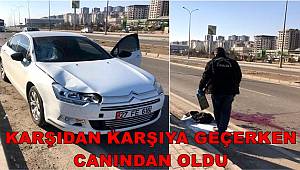 Gaziantep'te otomobilin çarptığı yaya hayatını kaybetti