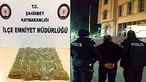 Gaziantep'te polisten uyuşturucu tacirine suçüstü