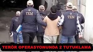 Gaziantep'te terör operasyonunda 2 tutuklama