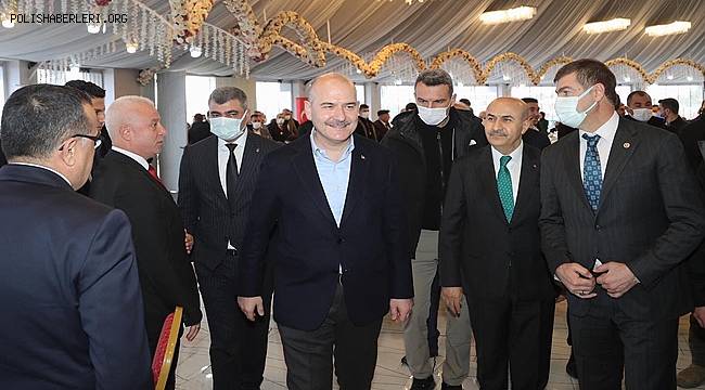 İçişleri Bakanı Soylu, Mardin'de kanaat önderleriyle bir araya geldi
