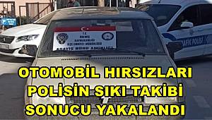İzmir'de otomobil hırsızları polisin sıkı takibi sonucu yakalandı
