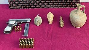 İzmir’de Roma ve Bizans dönemine ait tarihi eserler ele geçirildi 